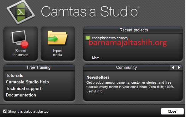 Camtasia Studio الكراك + رقم مسلسل تحميل