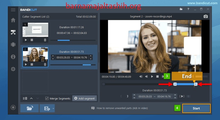 Bandicut Video Cutter الكراك زائد Download