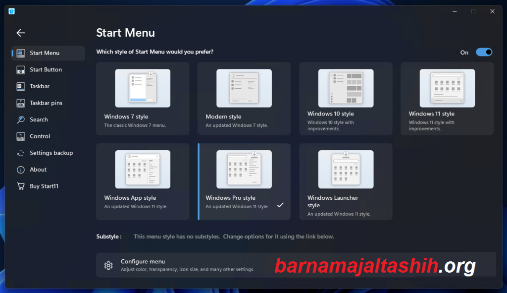 Stardock Start11 ألكراك + احدث اصدار تحميل