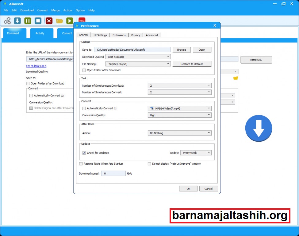 Allavsoft الكراك + احدث اصدار تحميل